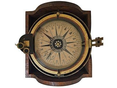 Dry Card Compass vs. Liquid Compass | Land and Sea Collection